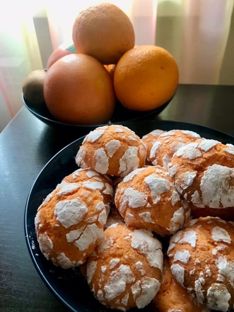 alt апельсиновое печенье