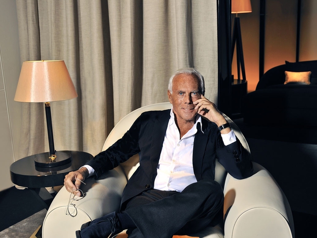 Giorgio Armani è Cavaliere di Gran Croce