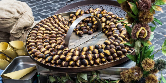 Италия каштаны