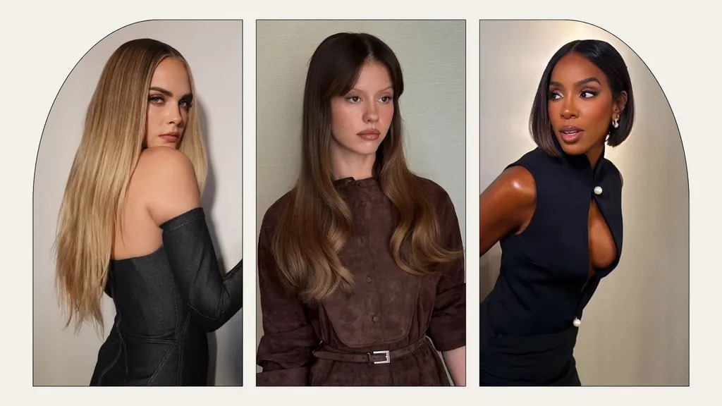 окраска волос девушки