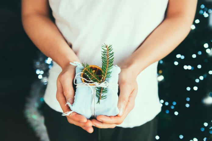 упаковка подарка